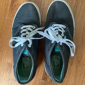 Grey&teal size 8 vans
